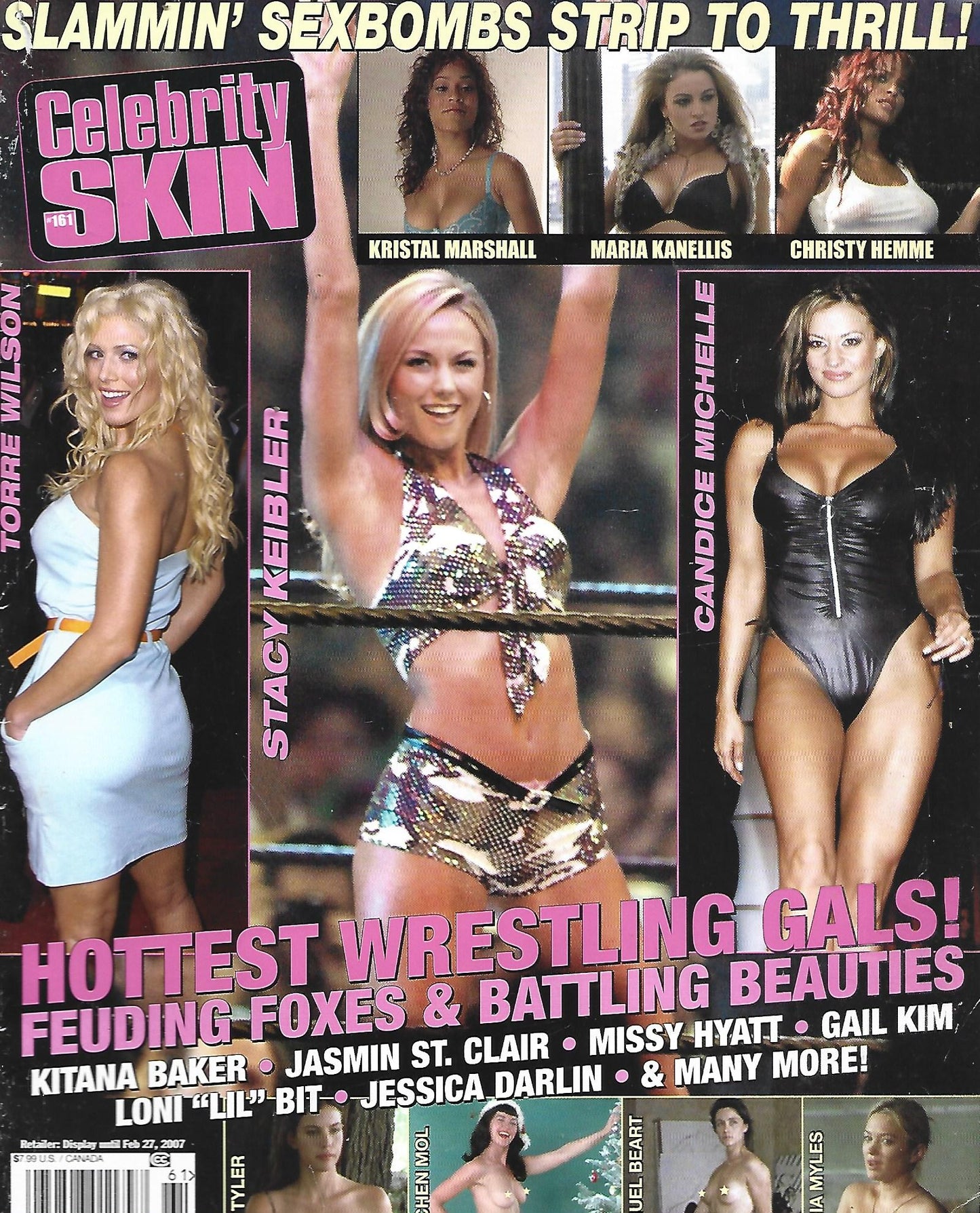 Celebrity Skin #161 February 2007