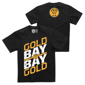 Adam Cole "Gold Gold Bay Bay" Youth Authentic T-Shirt