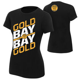 Adam Cole "Gold Gold Bay Bay" Women's Authentic T-Shirt