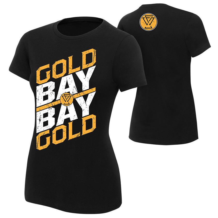 Adam Cole "Gold Gold Bay Bay" Women's Authentic T-Shirt
