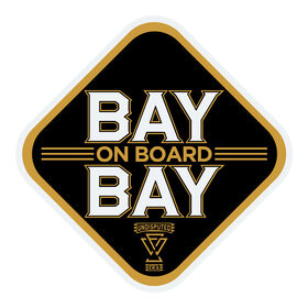 Adam Cole "Bay Bay on Board" Car Magnet