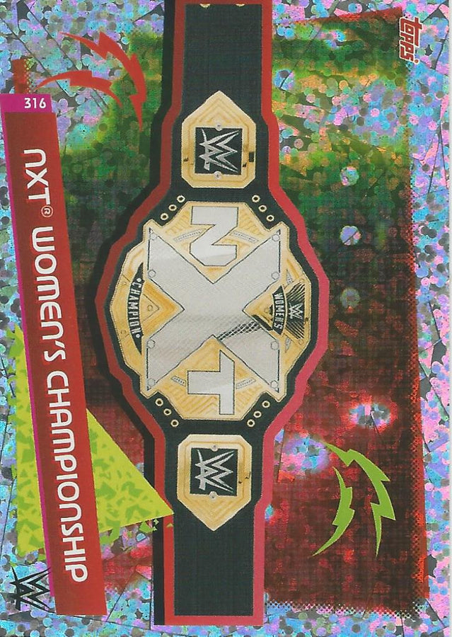 WWE Topps Slam Attax Reloaded 2020 NXT Womens Championship #316