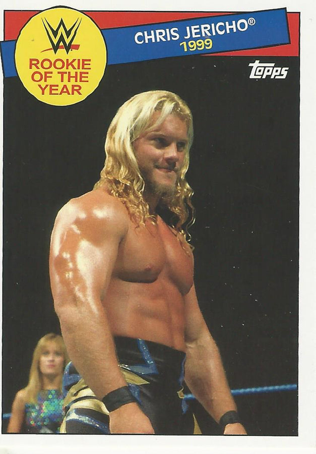 WWE Topps Heritage 2015 Chris Jericho 17 of 30 trading card PW Catalog