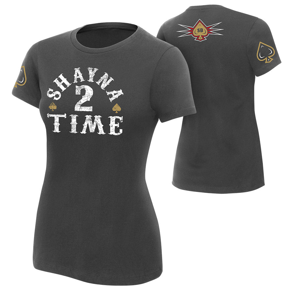 Shayna Baszler "Shayna 2 Time" Women's Authentic T-Shirt T-Shirt PW Catalog