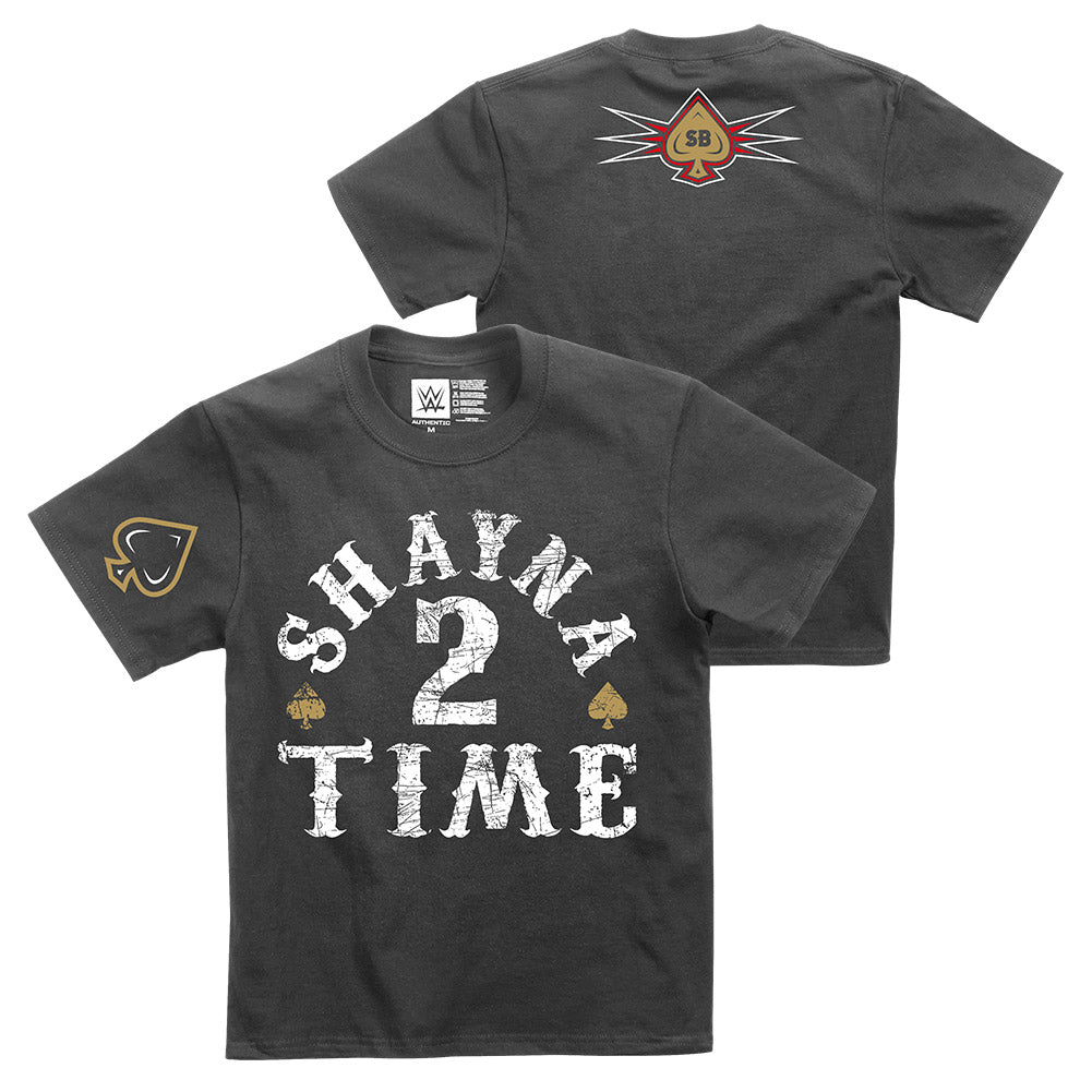 Shayna Baszler "Shayna 2 Time" Youth Authentic T-Shirt