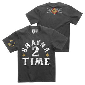 Shayna Baszler "Shayna 2 Time" Youth Authentic T-Shirt T-Shirt PW Catalog