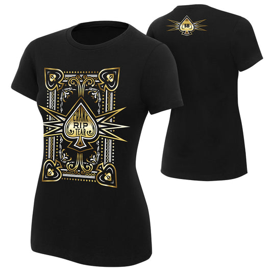 Shayna Baszler "Crank Rip Tear" Women's Authentic T-Shirt T-Shirt PW Catalog