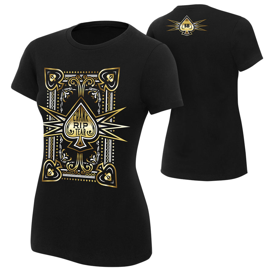 Shayna Baszler "Crank Rip Tear" Women's Authentic T-Shirt T-Shirt PW Catalog