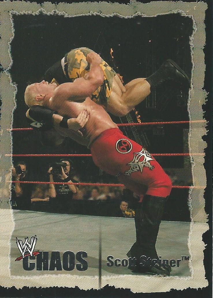WWE Fleer Chaos 2004 Scott Steiner #62