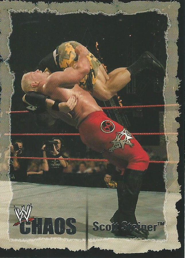 WWE Fleer Chaos 2004 Scott Steiner #62