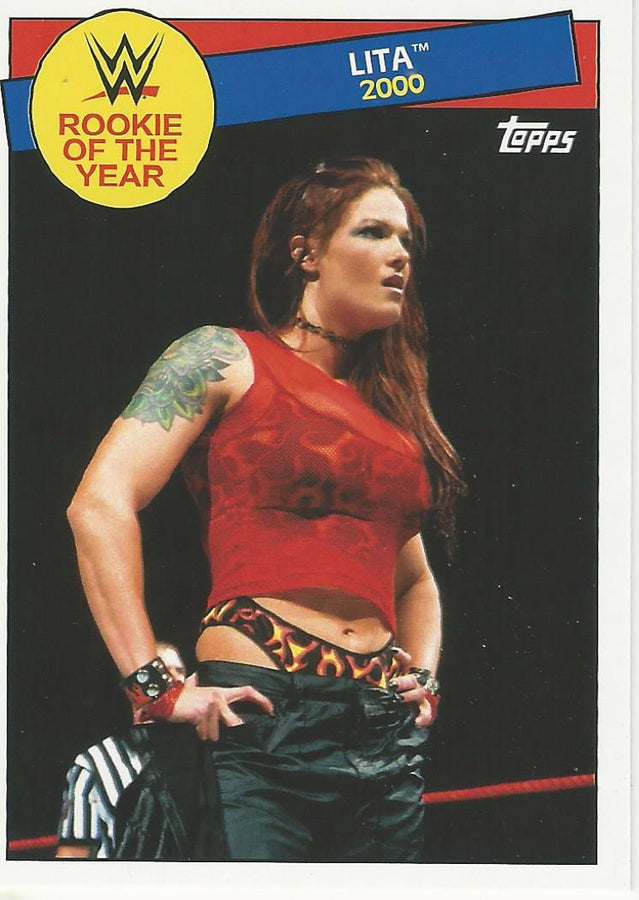 WWE Topps Heritage 2015 Lita 18 of 30 trading card PW Catalog