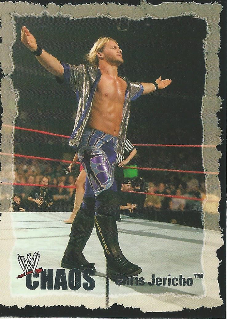 WWE Fleer Chaos 2004 Chris Jericho #58