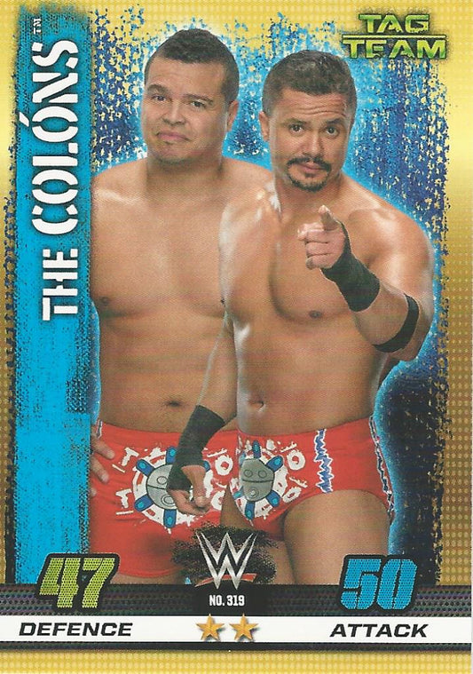 WWE Topps Slam Attax 10th Edition 2017 Primo and Epico #319