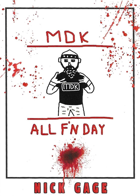 Nick Gage trading card PW Catalog