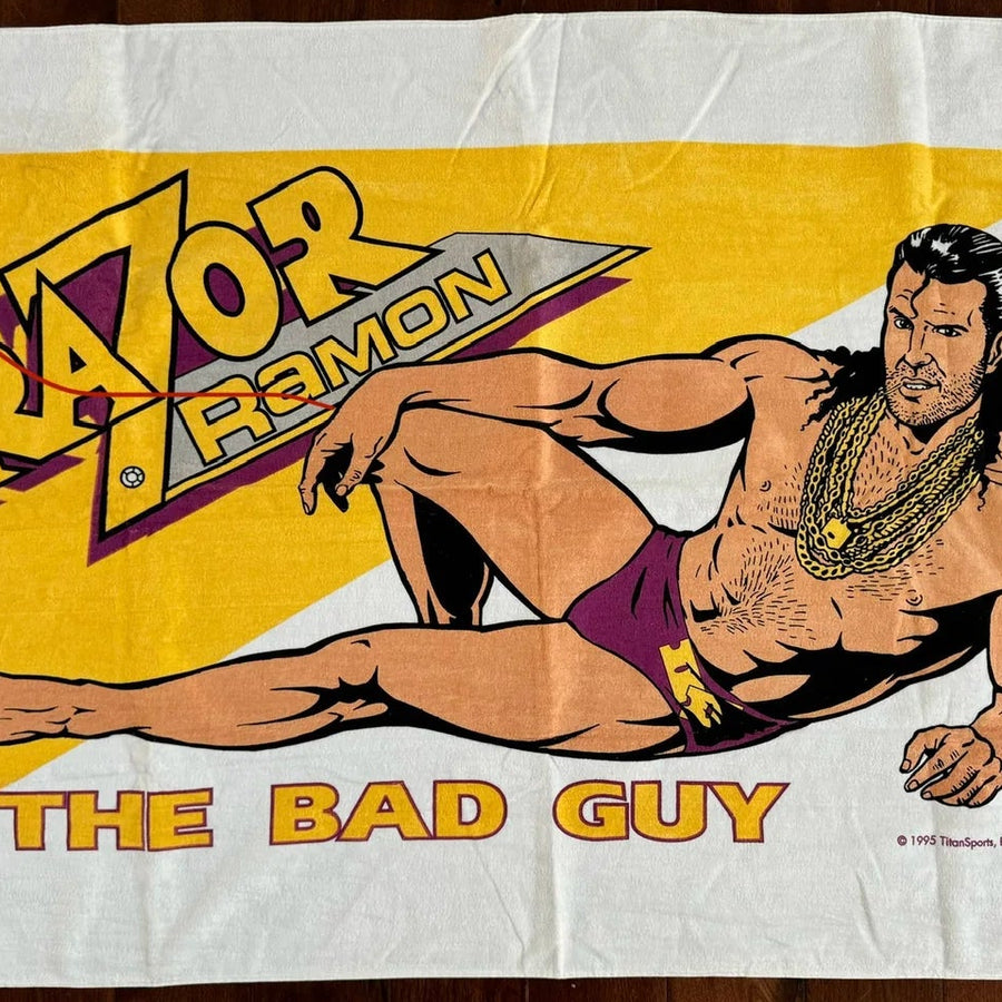 1995 WWF Razor Ramon Towel Pwcatalog