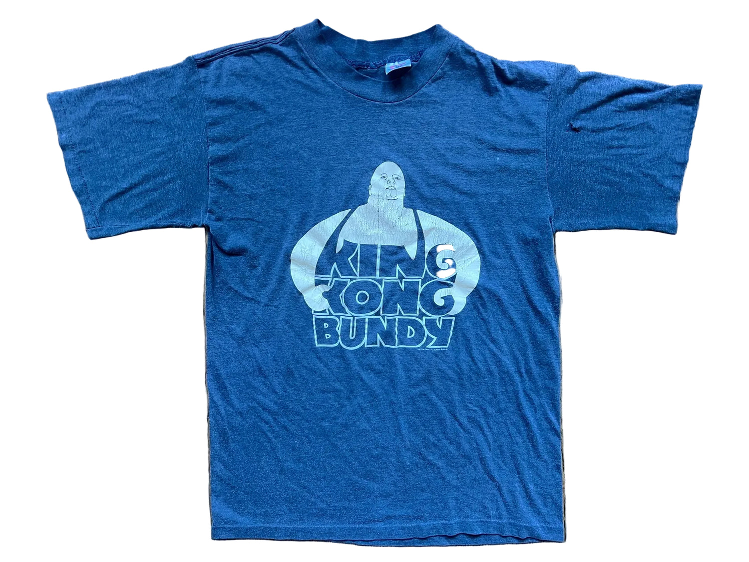 1987 WWF King Kong Bundy T-Shirt Pwcatalog