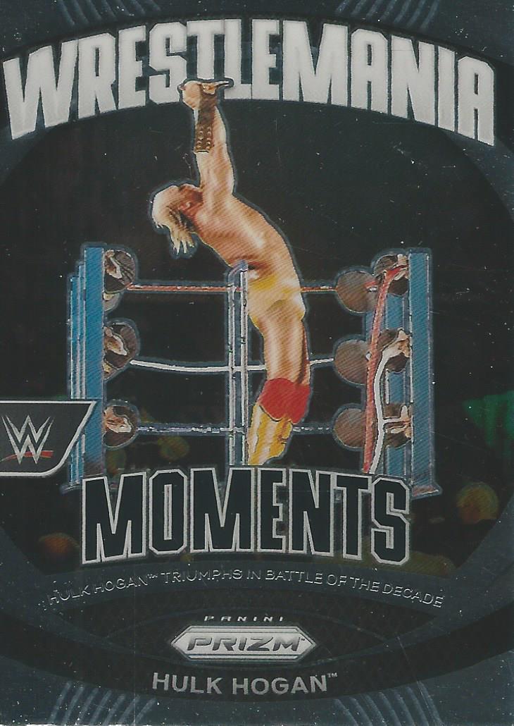 WWE Panini Prizm 2024 Wrestlemania Moments Hulk Hogan #19