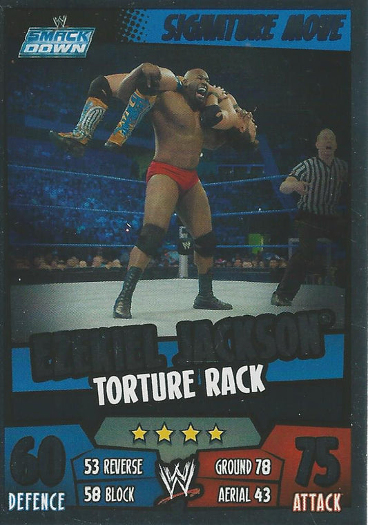 WWE Topps Slam Attax Rumble 2011 Ezekiel Jackson #31