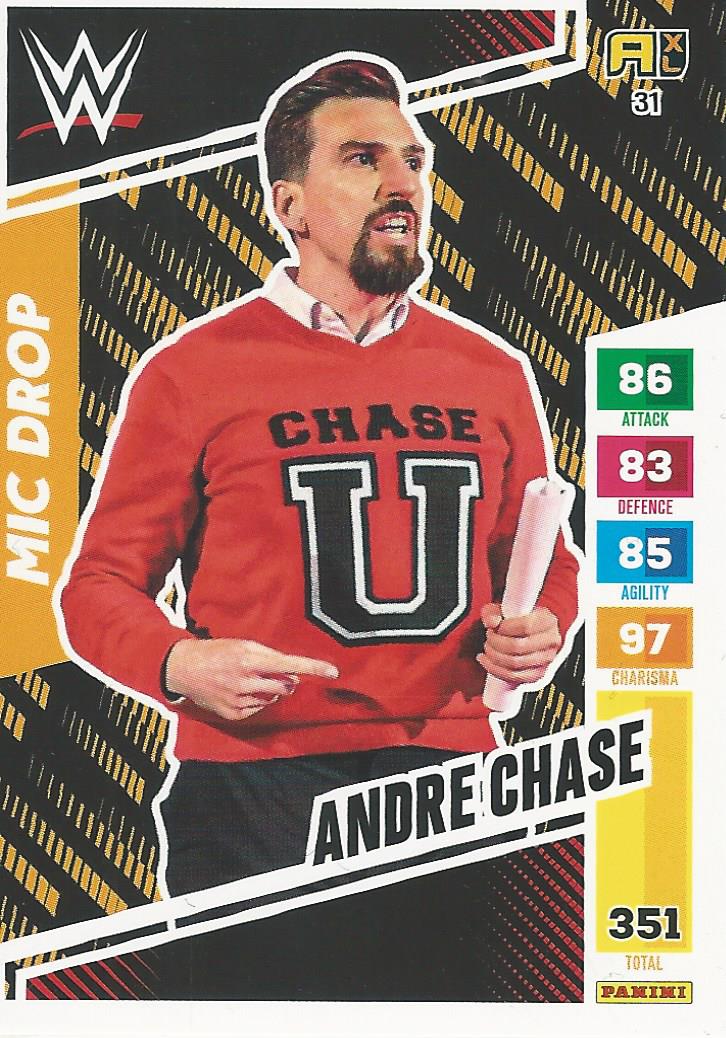 WWE Panini XL Adrenalyn 2024 Andre Chase #31