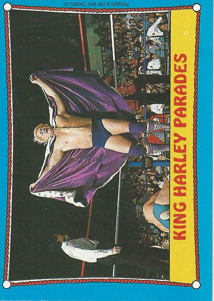 Topps WWF Wrestling Cards 1987 Harley Race #31