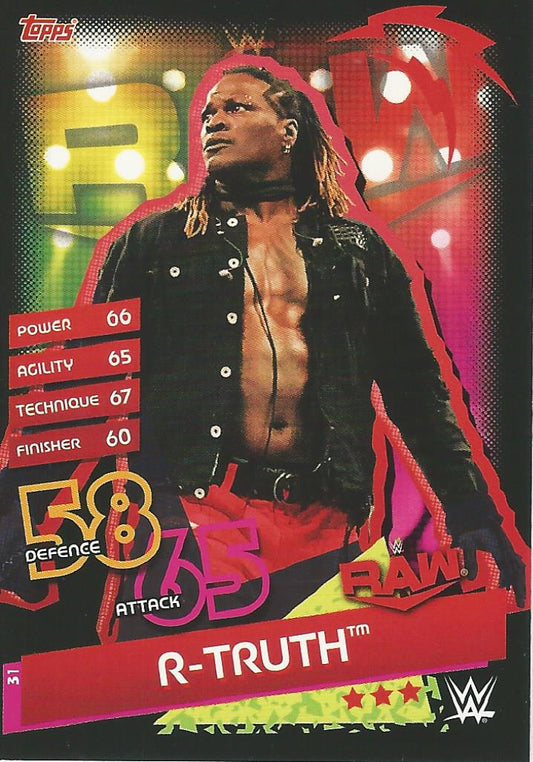 WWE Topps Slam Attax Reloaded 2020 R-Truth #31