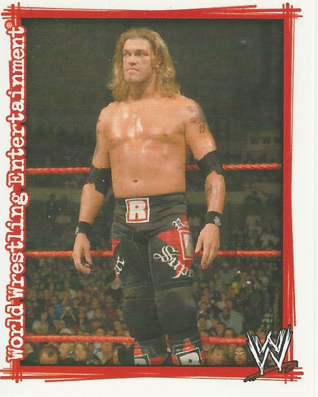 WWE Topps Superstars Uncovered 2007 Sticker Edge #31