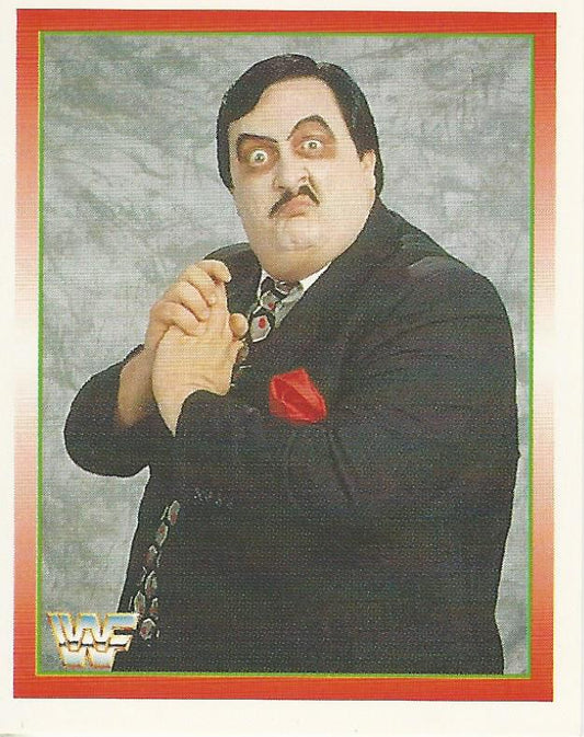WWF Merlin Stickers 1995 Paul Bearer #31