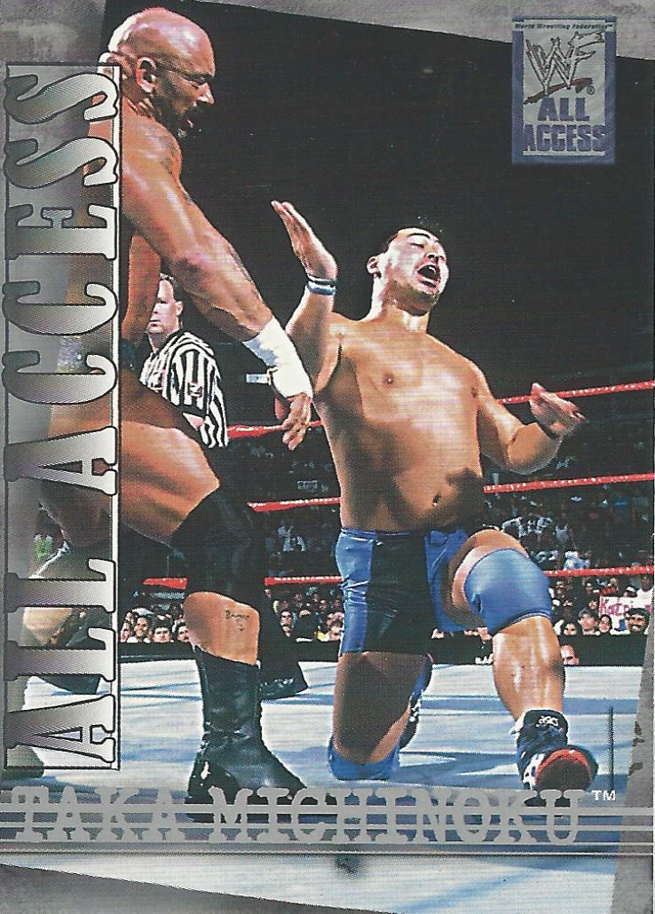 WWF Fleer All Access 2002 Taka Michinoku #31