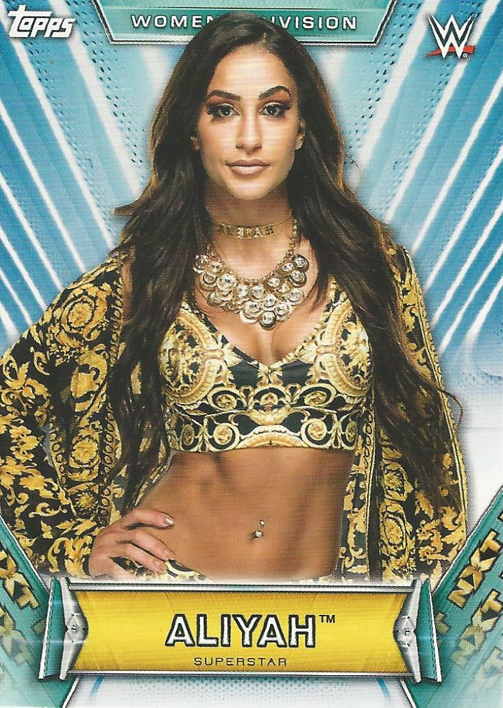 WWE Topps Women Division 2019 Aliyah #31