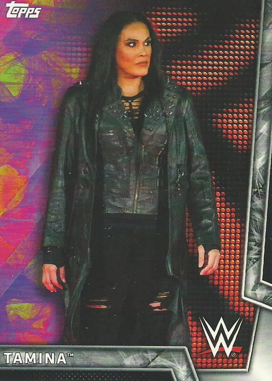WWE Topps Women Division 2018 Tamina #31