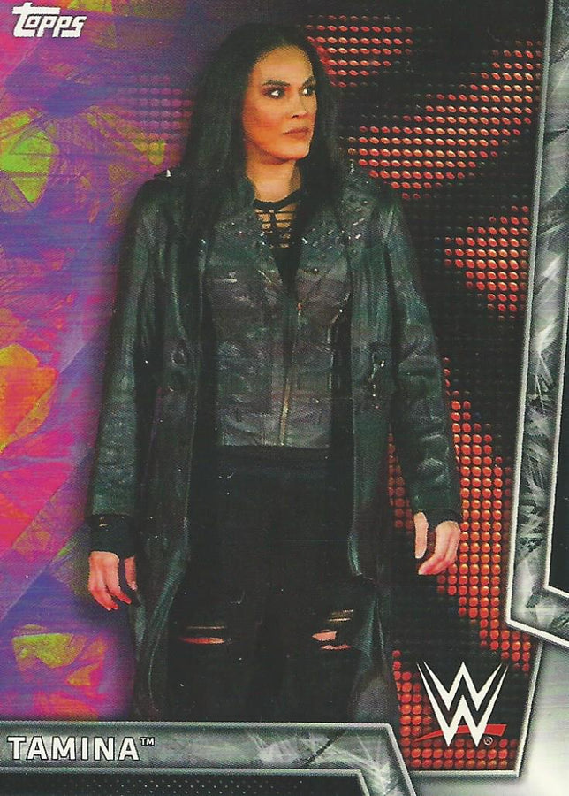 WWE Topps Women Division 2018 Tamina #31