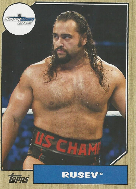 WWE Topps Heritage 2017 Rusev #31
