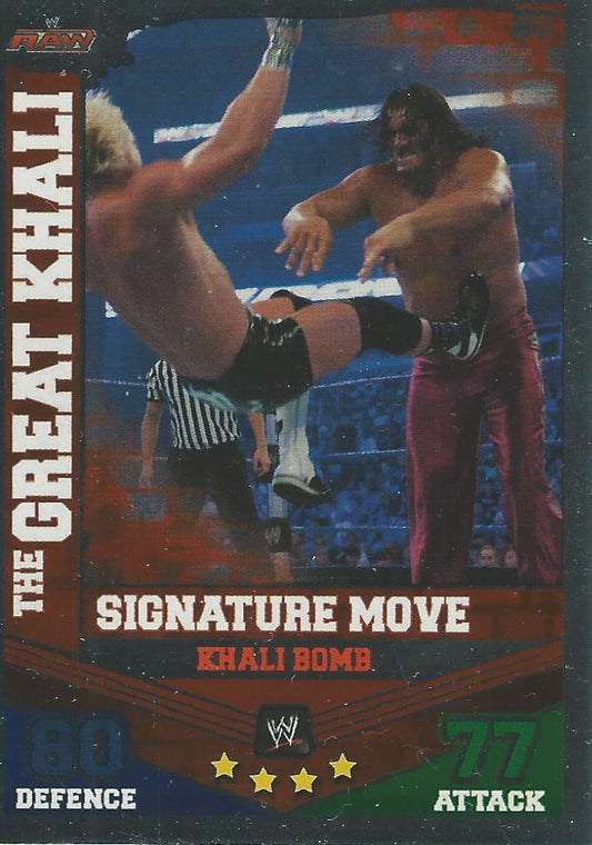 WWE Topps Slam Attax Mayhem 2010 The Great Khali #31
