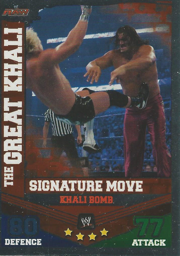 WWE Topps Slam Attax Mayhem 2010 The Great Khali #31