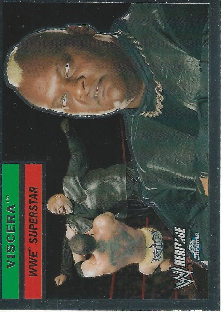 WWE Topps Chrome Heritage 2006 Viscera #31