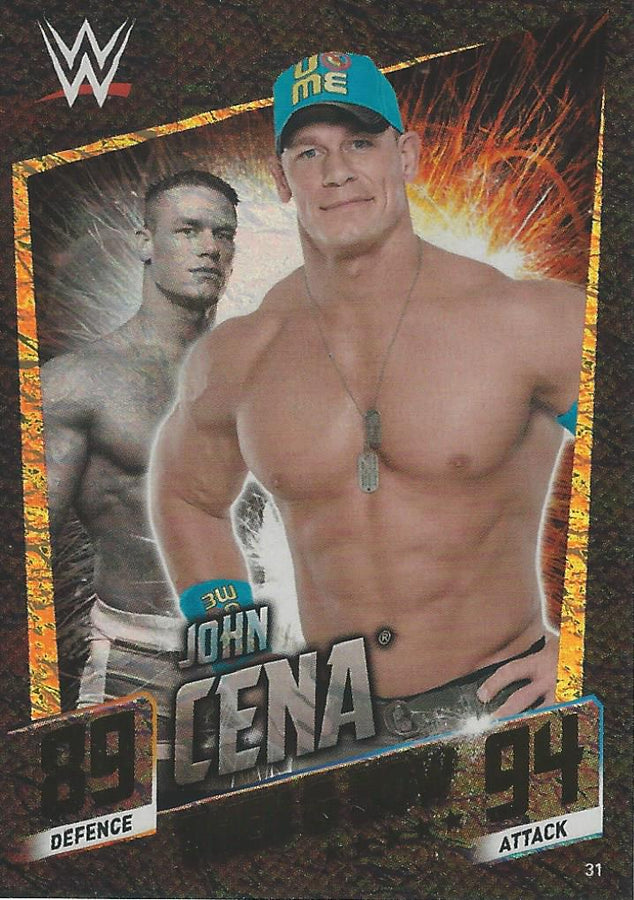 WWE Topps Slam Attax 2015 Then Now Forever John Cena #31