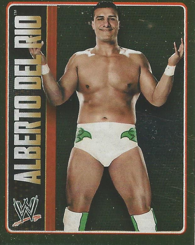 WWE Topps Icons 2013 Sticker Alberto Del Rio Foil #31