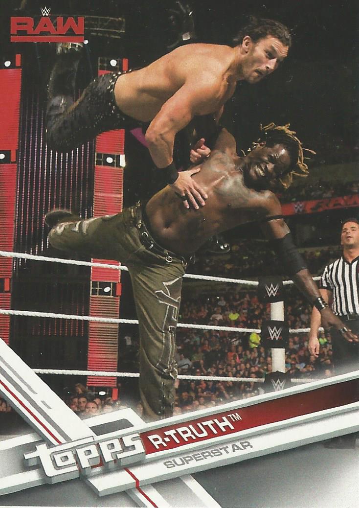 WWE Topps Then Now Forever 2017 R-Truth #131