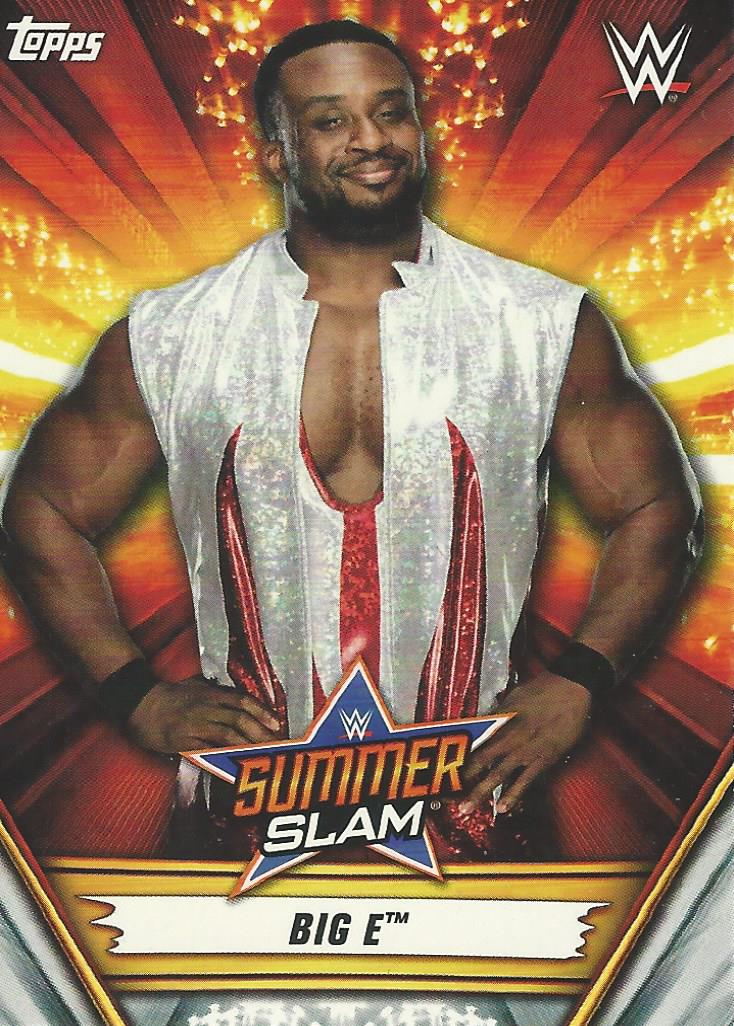 WWE Topps Summerslam 2019 Big E #31