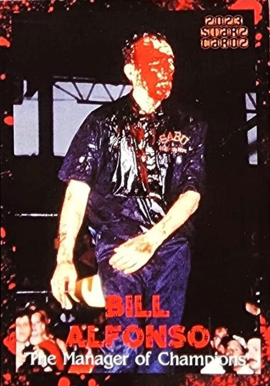 Bill Alfonso “the Manager of Champions” trading card PW Catalog