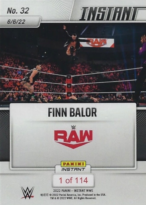 Finn Balor – Finn Balor Joins the Judgement Day, Takes Out Edge trading card PW Catalog