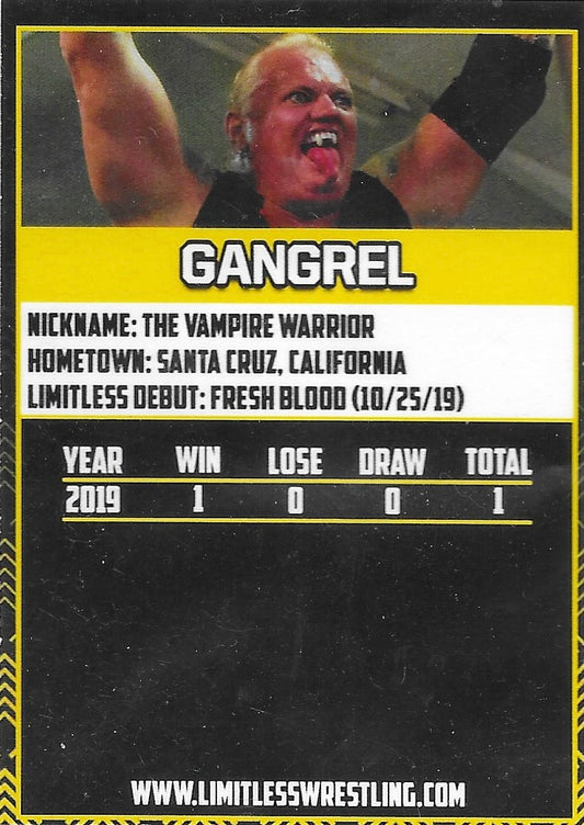 Gangrel trading card PW Catalog
