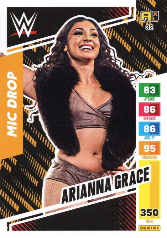 Arianna Grace trading card PW Catalog