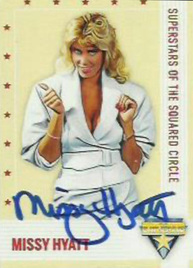 Missy Hyatt trading card PW Catalog