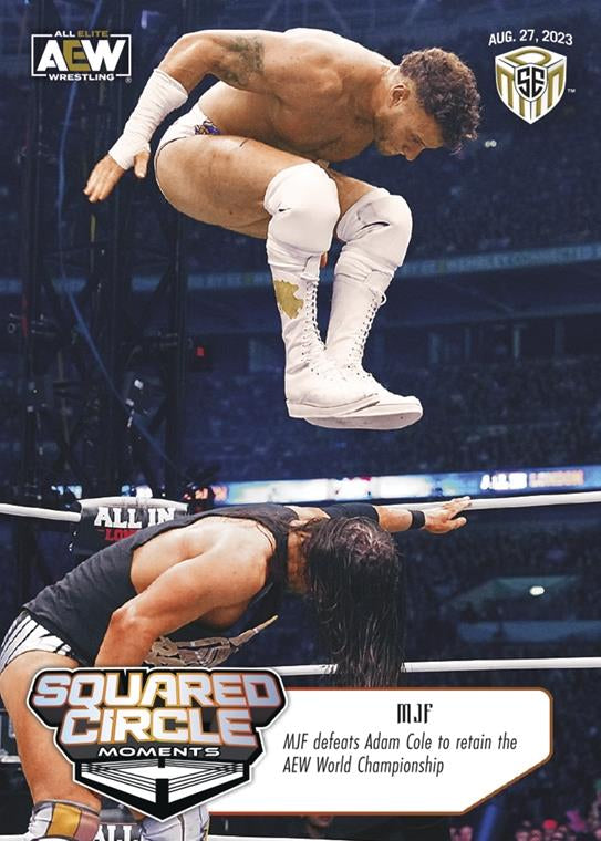 Squared Circle Moments – MJF – MJF Defeats Adam Cole to Retain the AEW World Championship