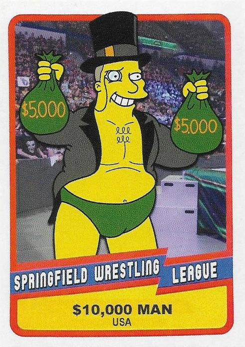 $10,000 Man – USA trading card PW Catalog