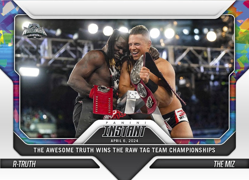 R-Truth / the MIZ – The Awesome Truth Wins the RAW TAG Team Championships