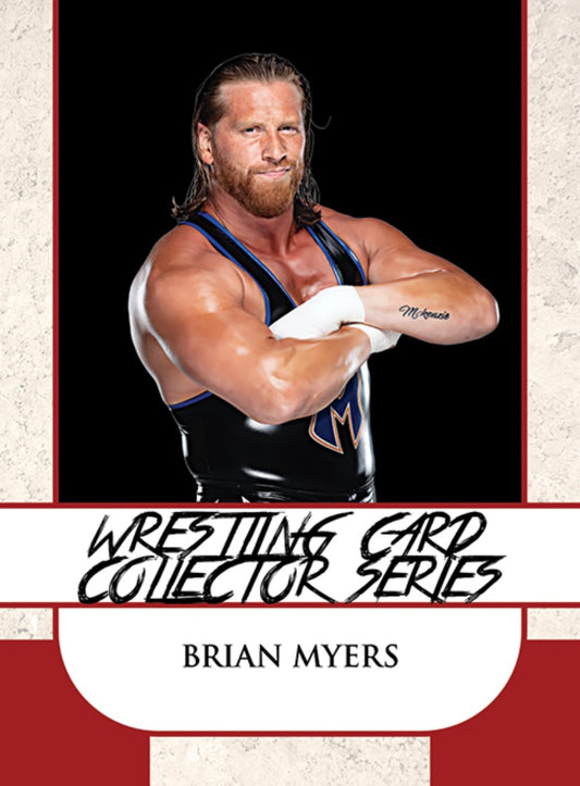 Brian Myers trading card PW Catalog