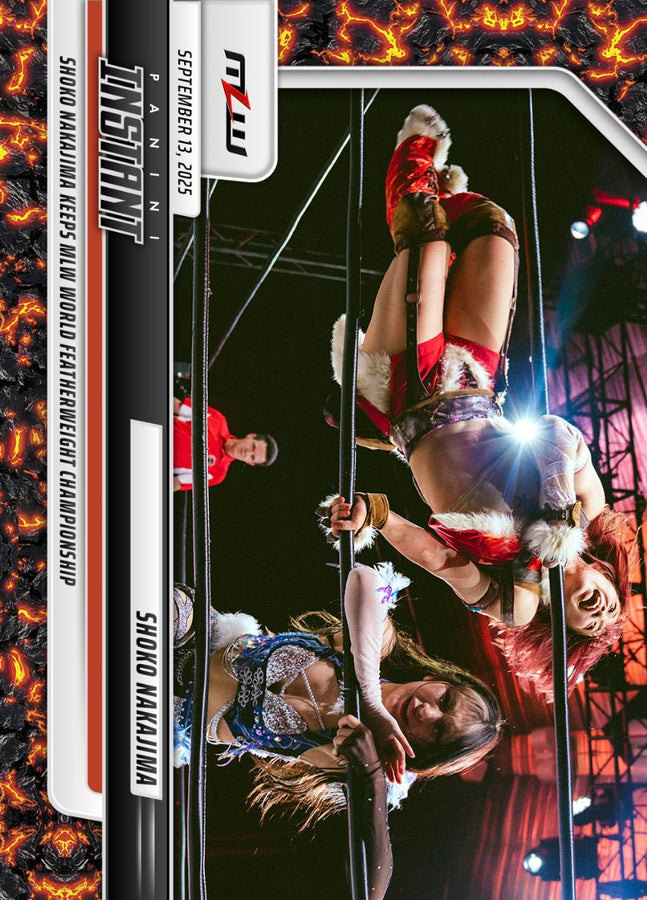 Shoko Nakajima – Shoko Nakajima Keeps MLW World Featherweight Championship trading card PW Catalog