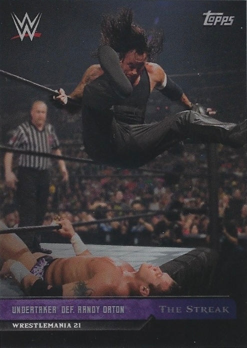 Wrestlemania 21 – Undertaker DEF. Randy Orton